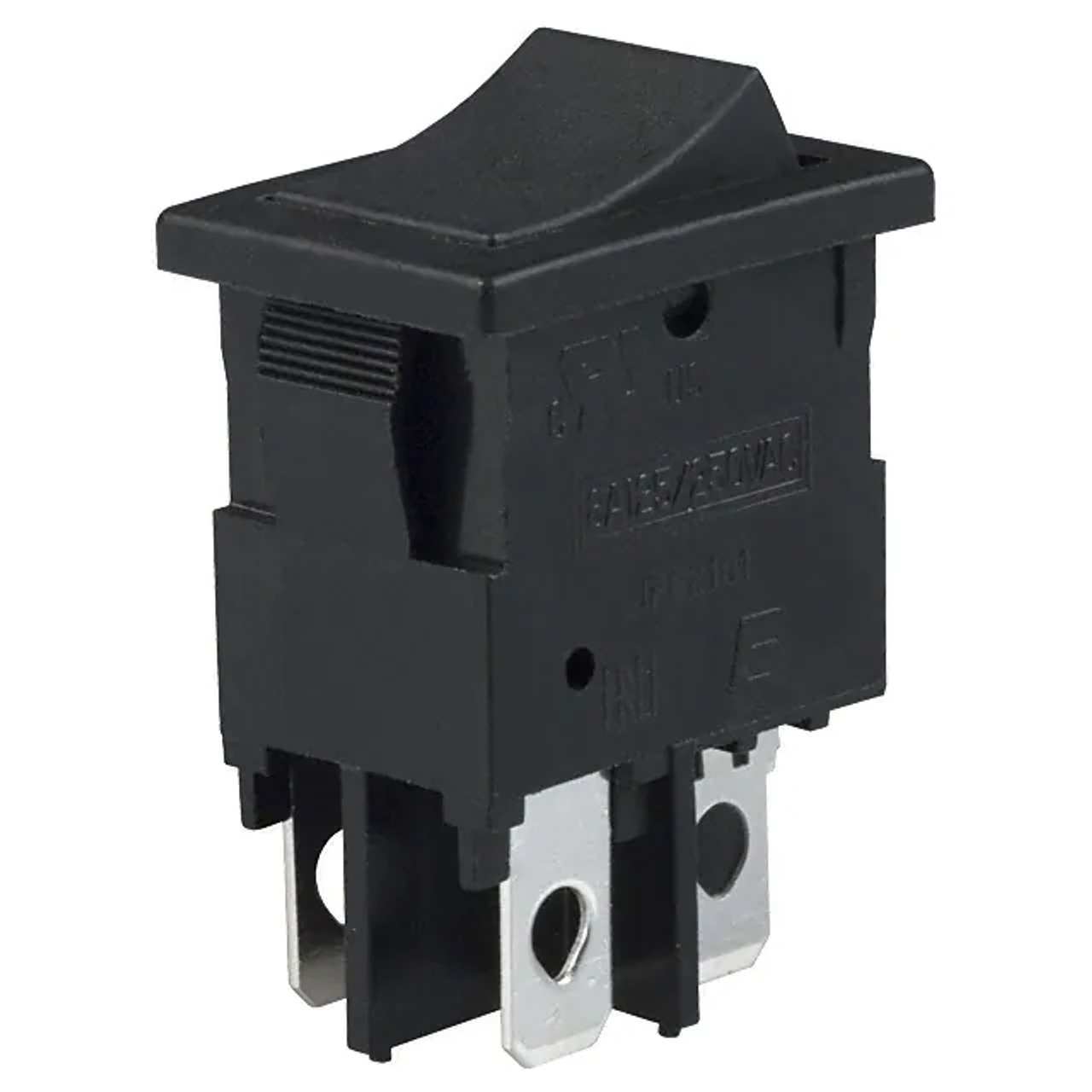 E-Switch RC1083BBLKBLKEF Rocker Switches