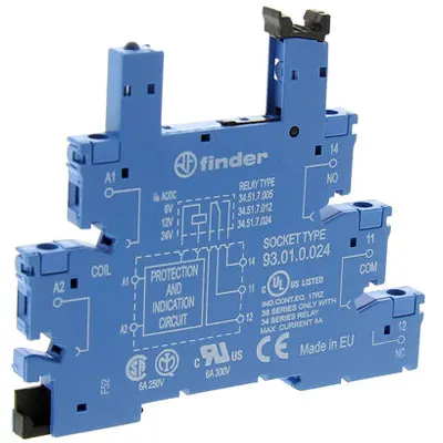 Finder 93.01.0.024 Relay Socket
