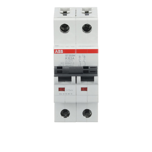 ABB ST202M-K63 Thermal Magnetic Circuit Breaker