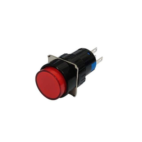 Adam Tech SW-PB5-AA3BR112V-IP40-8 Pushbutton Switches