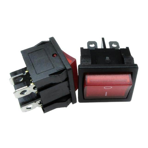 Adam Tech SW-R2-3A-F-LR13-6 Rocker Switches