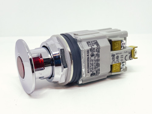 IDEC AYLD39902DN-R-24V Emergency Stop Switches