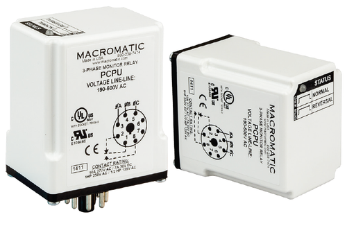 Macromatic PCPU Phase Monitor Relay