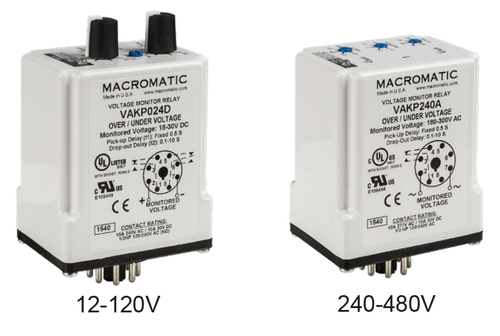 Macromatic VAKP012D Voltage Monitor Relay