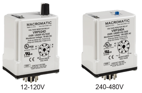 Macromatic VMP240A Voltage Monitor Relay