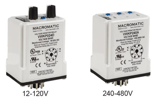 Macromatic VWKP048D Voltage Monitor Relay