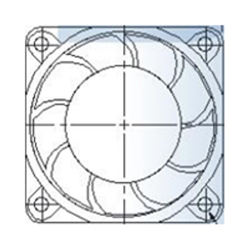 Mechatronics G6015M24B-RH DC Axial Fan