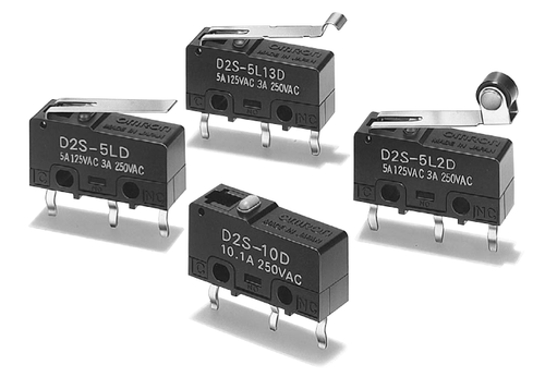 Omron D2S-10L13D Basic, Snap-Action Switches