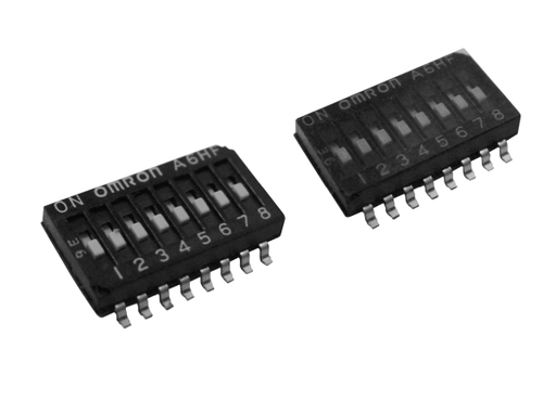 Omron A6HF-0102-R100 DIP Switches