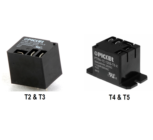 Picker Components PTRA-1A-12ST-T2-X67 Power Relay