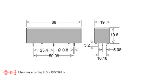 Standex Electronics HM12-1B83-03 Reed Relay