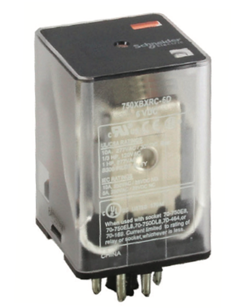 SE Relays 750XCXRC-24A General Purpose Relays