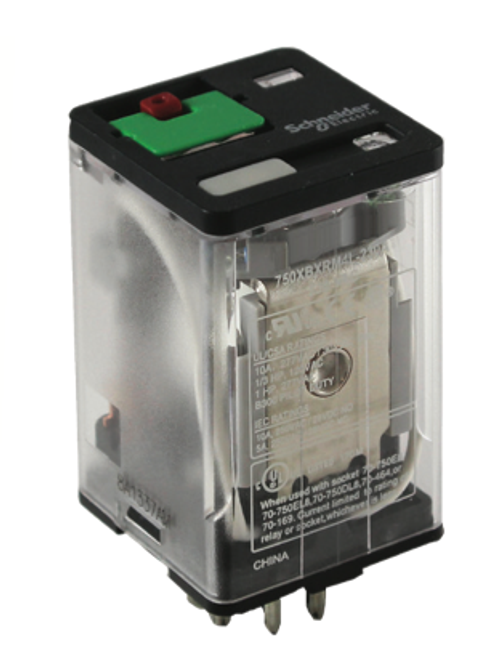 SE Relays 750XCXRM4L-12D General Purpose Relays
