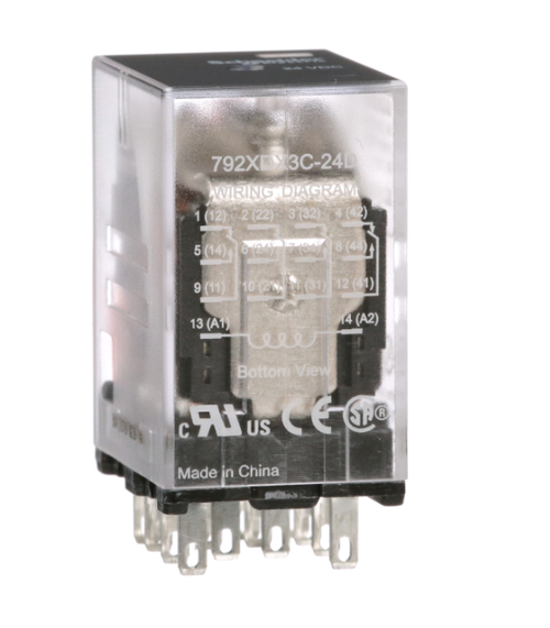 SE Relays 792XDX3C-48D Power Relays