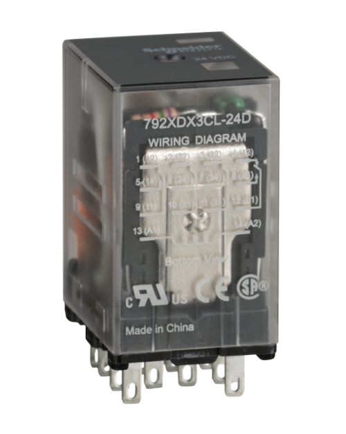 SE Relays 792XDX3CL-24A Power Relays