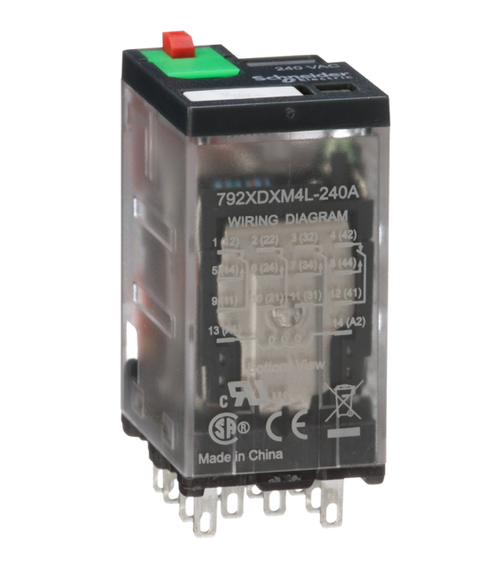 SE Relays 792XDXM4L-12A Power Relays