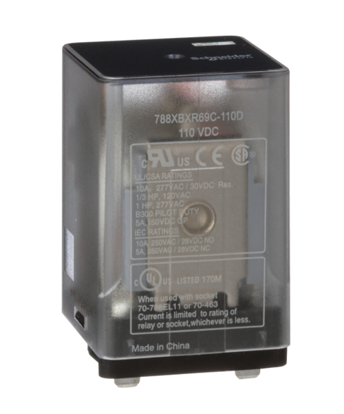 SE Relays 788XBXR69C-110D General Purpose Relays