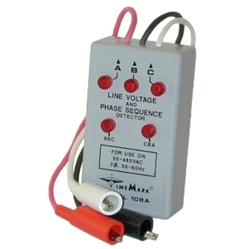 TimeMark 108D Line Voltage & Phase Sequence Detector