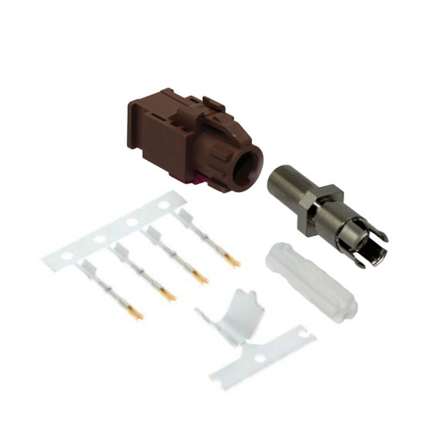 AdamTech HSD-04F-S-SD-SG-C4 Coaxial Connector RF