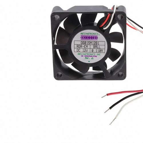 Mechatronics G6015M12B1-RGR-EM DC Axial Fan
