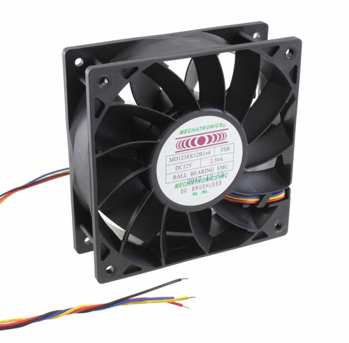 Mechatronics MD1238X12B1+6-FSR-EMC-L25 120x120x38mm DC axial fan