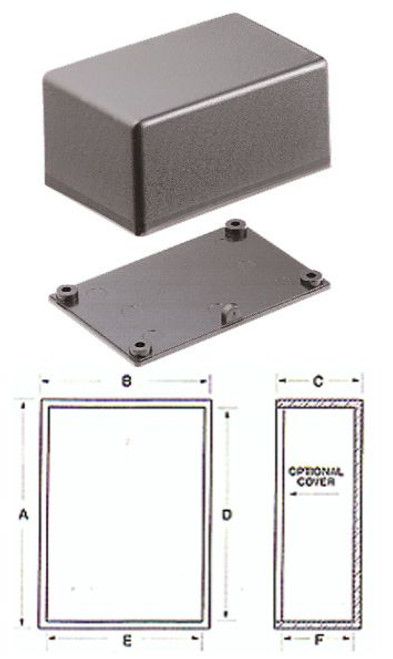 Bud Industries Inc. CU-790 Plastic Box