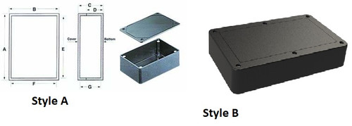 Bud Industries Inc. CUR-3286 Plastic Box