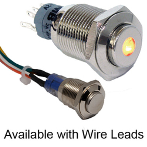 E-Switch PV3F2B0SS-324 Anti-Vandal Switch