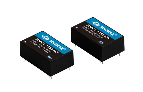 MinMax MIE03-05S24HI Board Mount Power Supply