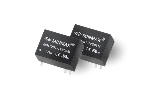 MinMax MSCU01-12S15M Board Mount Power Supply