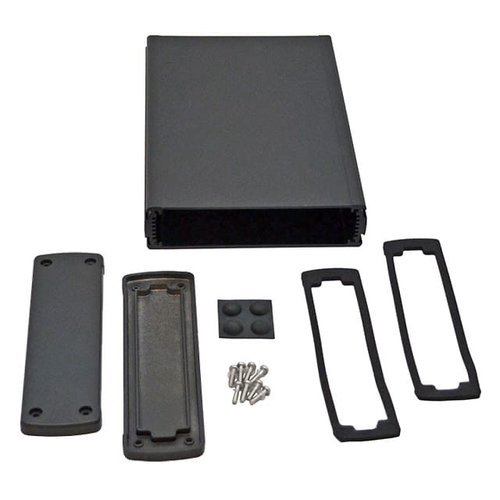 Bud Industries Inc. EXN-23362-BK Aluminum Box
