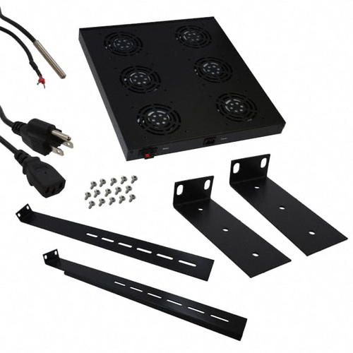 Bud Industries Inc. FT-1986 Cabinet-Rack Thermal Management Fan Tray