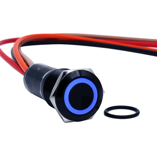 CIT Relay and Switch AH1LBBB6WA2 Pushbutton Switch