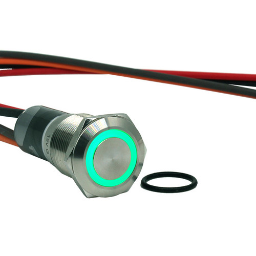 CIT Relay and Switch AH1LBSG110WA1 Pushbutton Switch