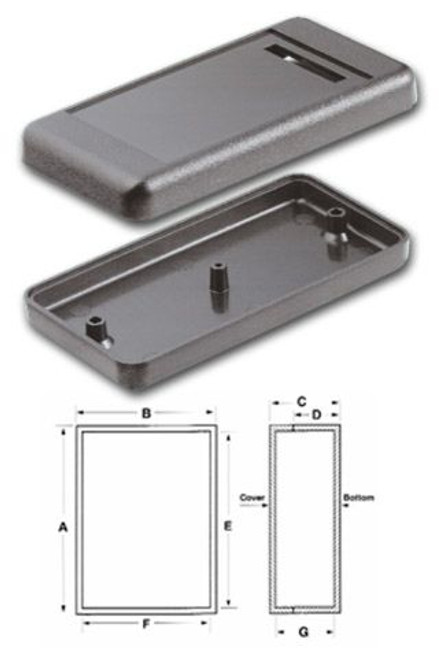 Bud Industries Inc. HH-3471 Plastic Box
