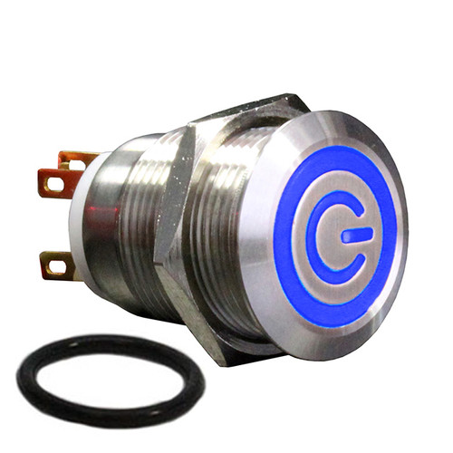 CIT Relay and Switch AH1NGSB110 Pushbutton Switch