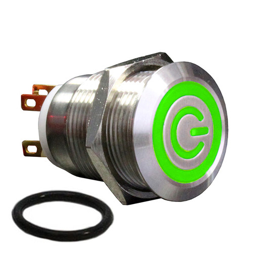 CIT Relay and Switch AH1NGSG110 Pushbutton Switch