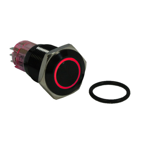 CIT Relay and Switch CH1LBBRNS Pushbutton Swtich