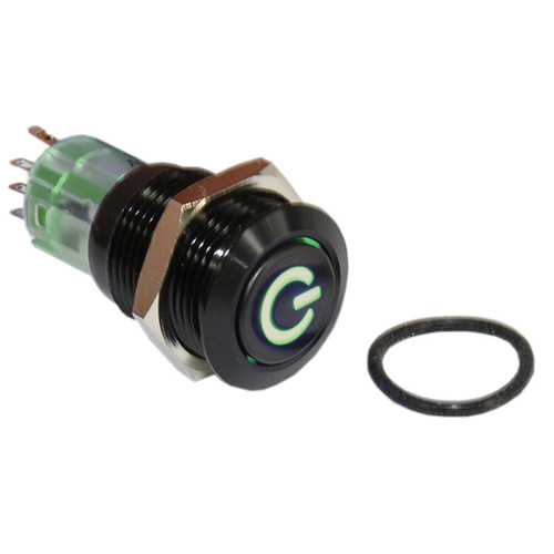 CIT Relay and Switch CH1LGBGNS Pushbutton Swtich