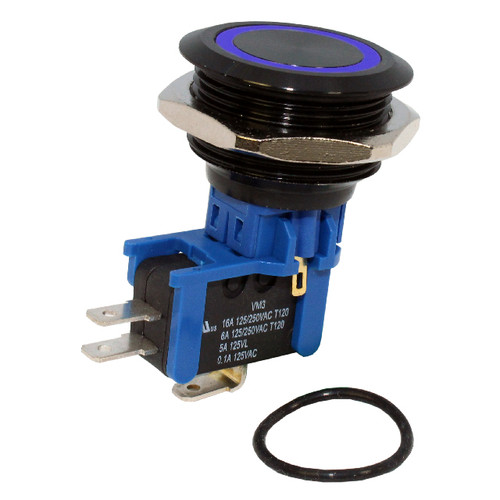 CIT Relay and Switch DHU301NBBBNB Pushbutton Swtich