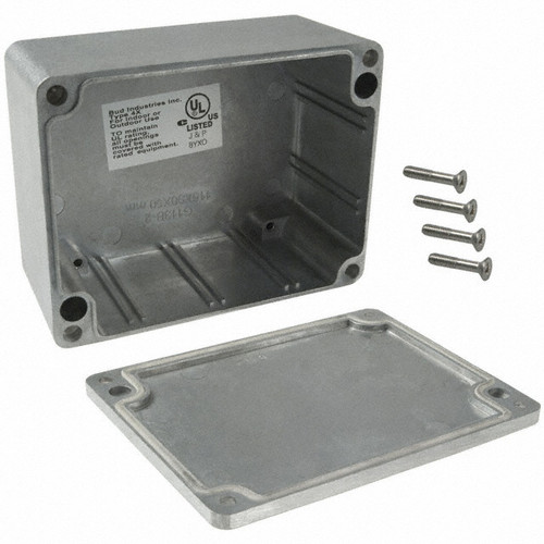 Bud Industries Inc. AN-1304 Die-Cast Aluminum Box
