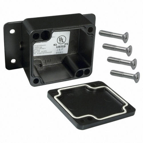 Bud Industries Inc. AN-2801-B Die-Cast Aluminum Box