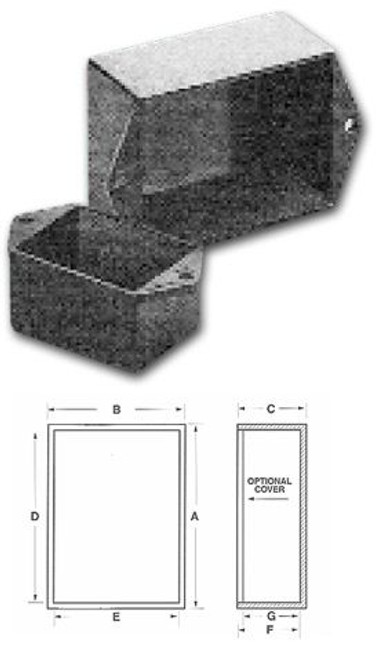 Bud Industries Inc. PB-1577-TF Potting Box