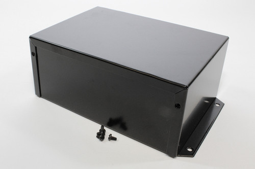 Hammond Manufacturing 1411FBQBK Aluminum Box