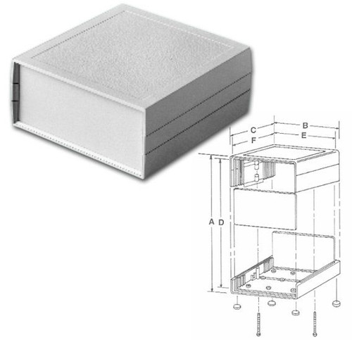 Bud Industries Inc. PC-11420 Plastic Box