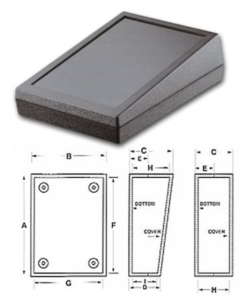 Bud Industries Inc. PS-11505-B Plastic Box