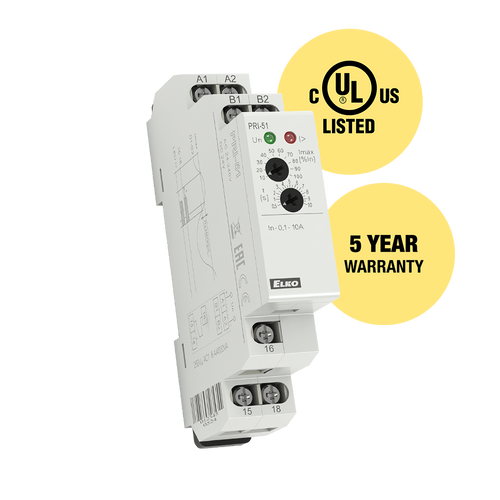 ELKP PRI-51/1A Current Monitor Relay