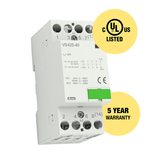 ELKP VS425-40UL 24V AC Power Contactor