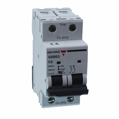 Carlo Gavazzi GSB632PB1 Thermal Magnetic Circuit Breaker