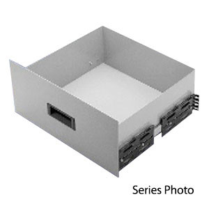 BUD Industries D-1722-BT 19-Inch Rack Sliding Drawer 16 Inches Deep